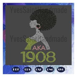 aka 1908, 1908 svg, aka sorority gift, aka sorority svg, aka svg, aka shirt, aka sorority, alpha kappa alpha svg, alpha