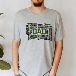 the man the myth daddy the legend tshirt, dad shirt, fathers day shirt, gifts from daughter, gifts from wife , funny fat