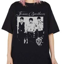 jonas brothers vintage shirt, 90s band tee, retro music fan gift, vintage band tee, music lover gift, nostalgic t-shirt