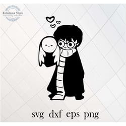 wizard svg, boy svg, owl svg, wizard cut file, wizard silhouette, cut file, silhouette, svg files for cricut