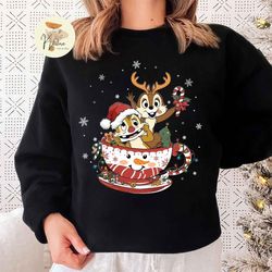 chip n dale vintage christmas shirt, double trouble christmas shirt, disney christmas shirt, naughty chip n dale shirt,d
