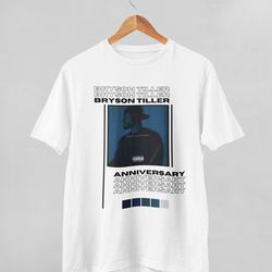bryson tiller album cover shirt, anniversary album cover shirt, bryson till