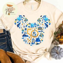 disney 50th anniversary shirt, mickey ears disneyworld shirt, 50th disney celebration, disneyland shirt, disney vacation