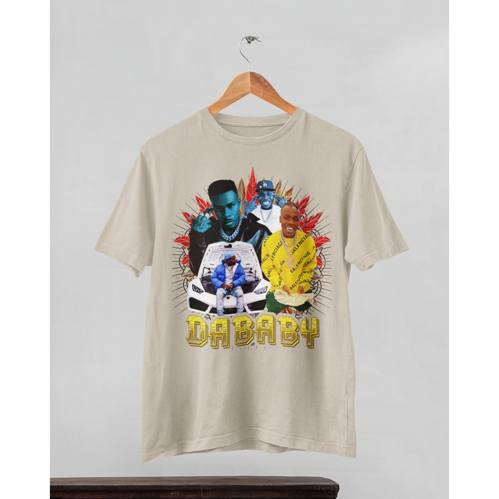 Da Baby graphic bootleg shirt, da baby shirt, bootleg shirt, da baby, vintage style shirt - 1.jpg
