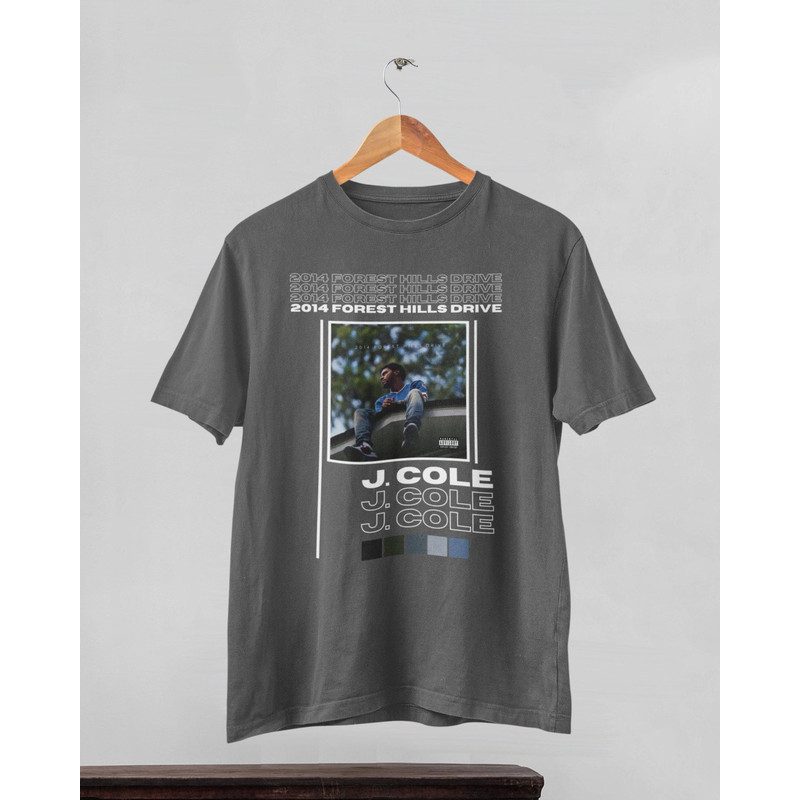 J Cole album cover shirt, 2014 forest hills drive album cover shirt, j cole shirt, j cole, 2014 forest hills drive - 1.jpg