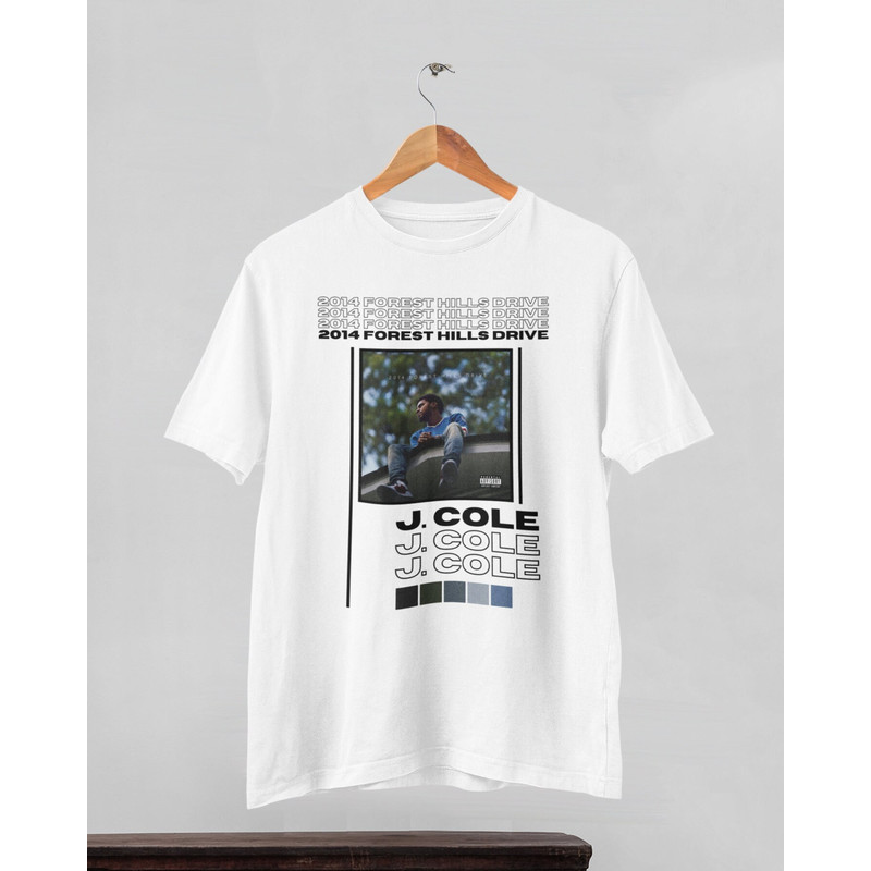 J Cole album cover shirt, 2014 forest hills drive album cover shirt, j cole shirt, j cole, 2014 forest hills drive - 3.jpg