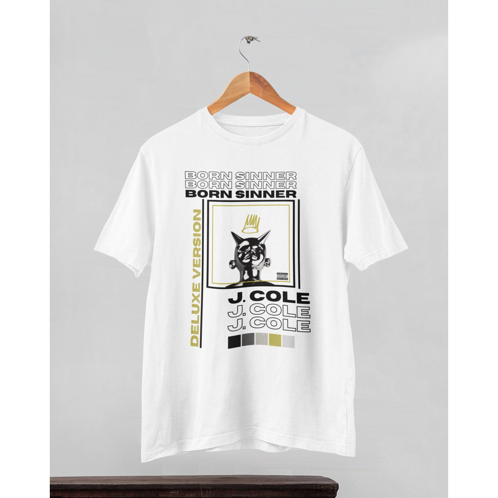 J Cole album cover shirt, born sinner album cover shirt, j cole shirt, j cole, born sinner - 2.jpg