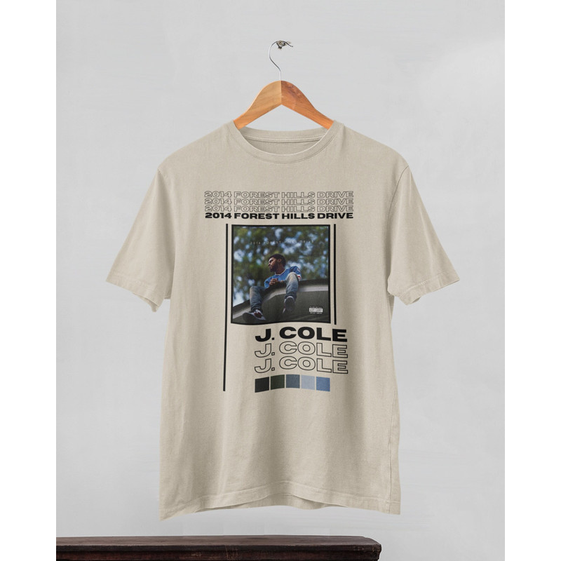J Cole album cover shirt, 2014 forest hills drive album cover shirt, j cole shirt, j cole, 2014 forest hills drive - 5.jpg
