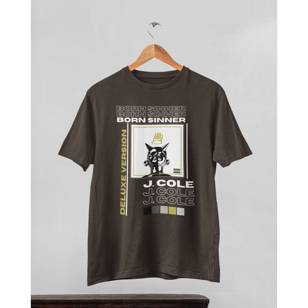 J Cole album cover shirt, born sinner album cover shirt, j cole shirt, j cole, born sinner - 4.jpg