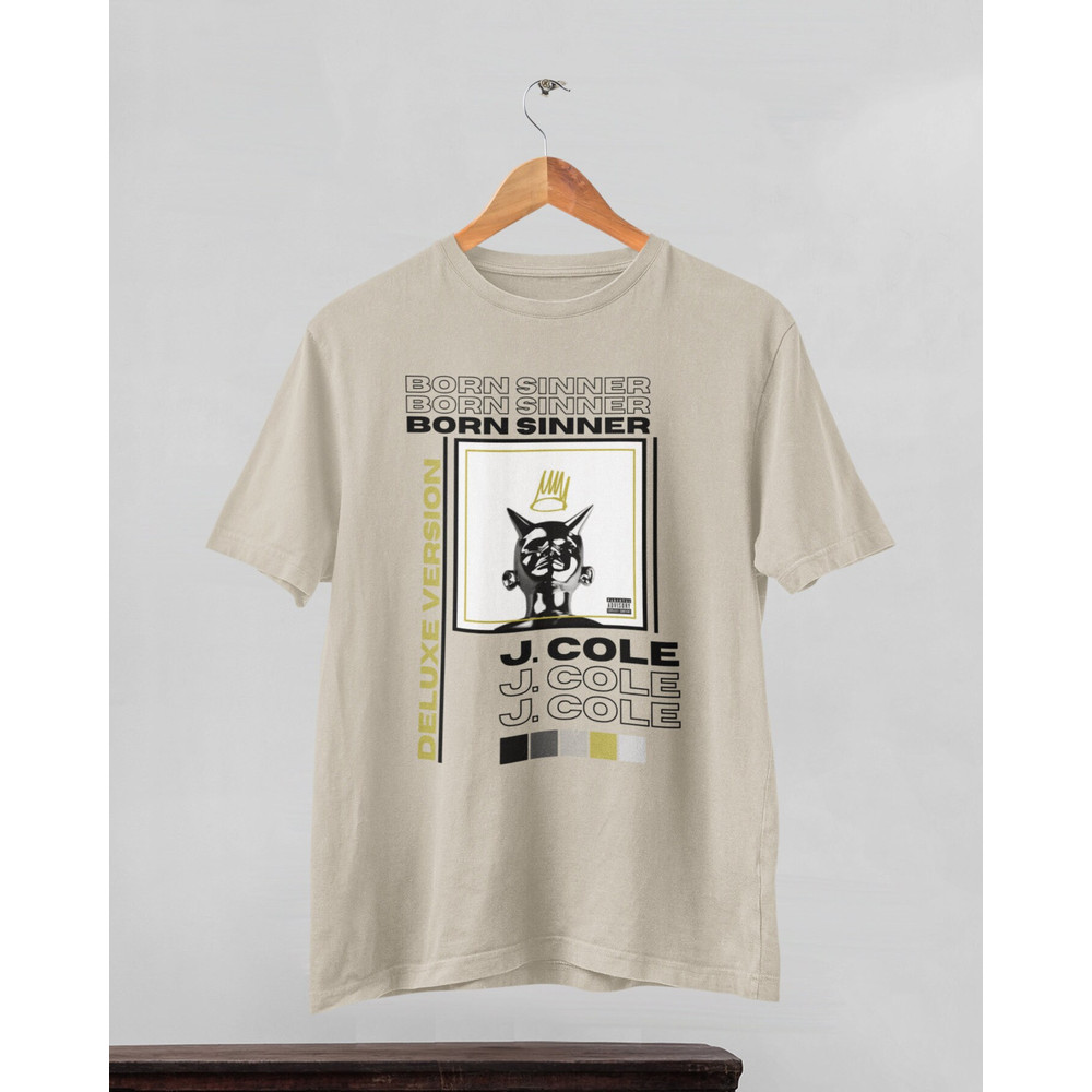 J Cole album cover shirt, born sinner album cover shirt, j cole shirt, j cole, born sinner - 5.jpg