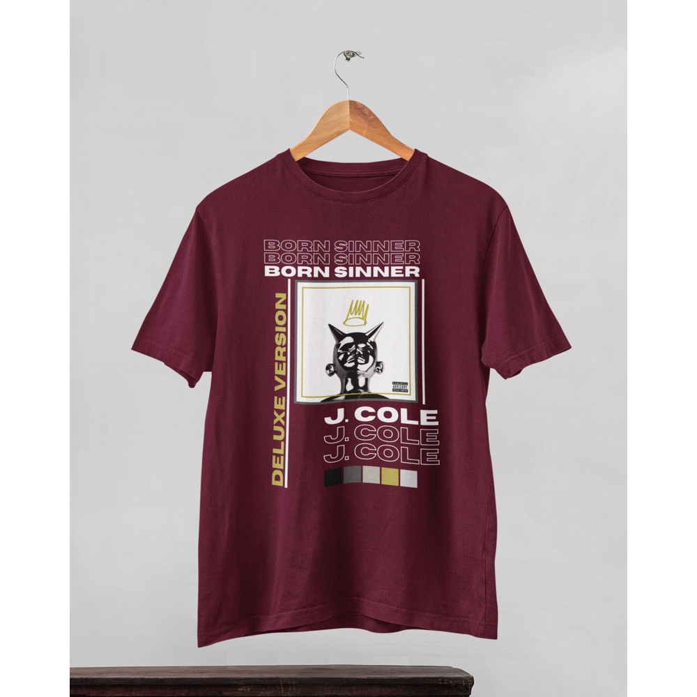 J Cole album cover shirt, born sinner album cover shirt, j cole shirt, j cole, born sinner - 6.jpg