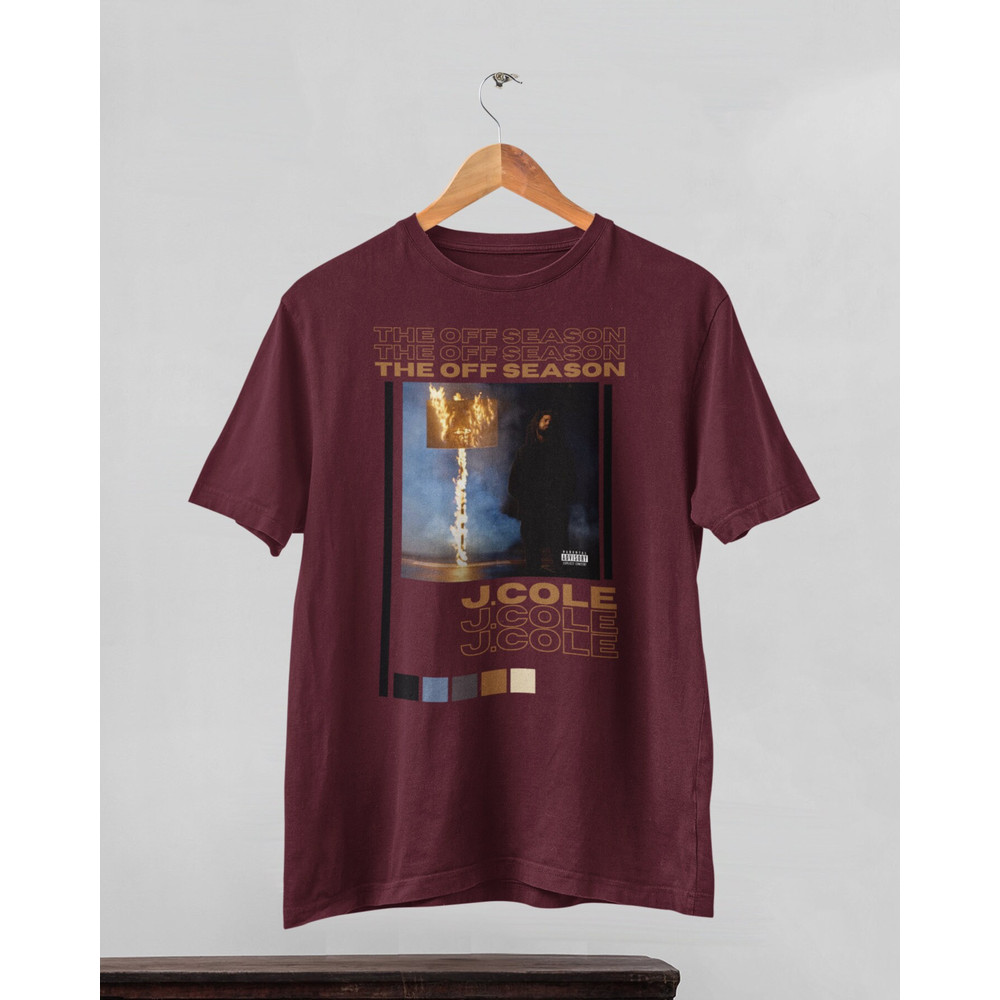 JCole shirt, The Off Season album cover shirt, j cole graphic shirt - 1.jpg