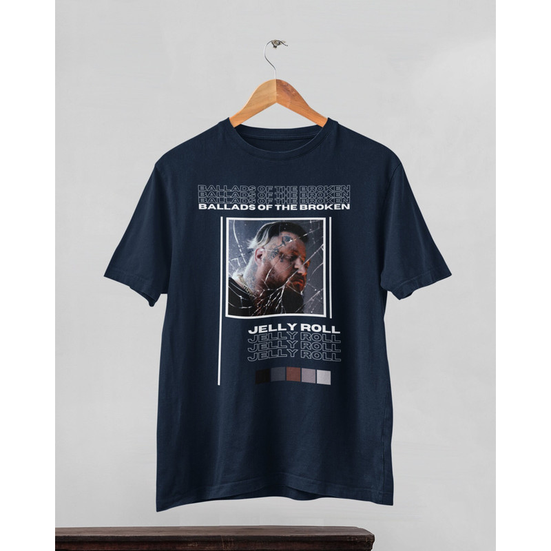 Jelly Roll album cover shirt, jelly roll ballads of the broken album cover shirt, jelly roll shirt, ballads of the broken shirt, jelly roll - 1.jpg