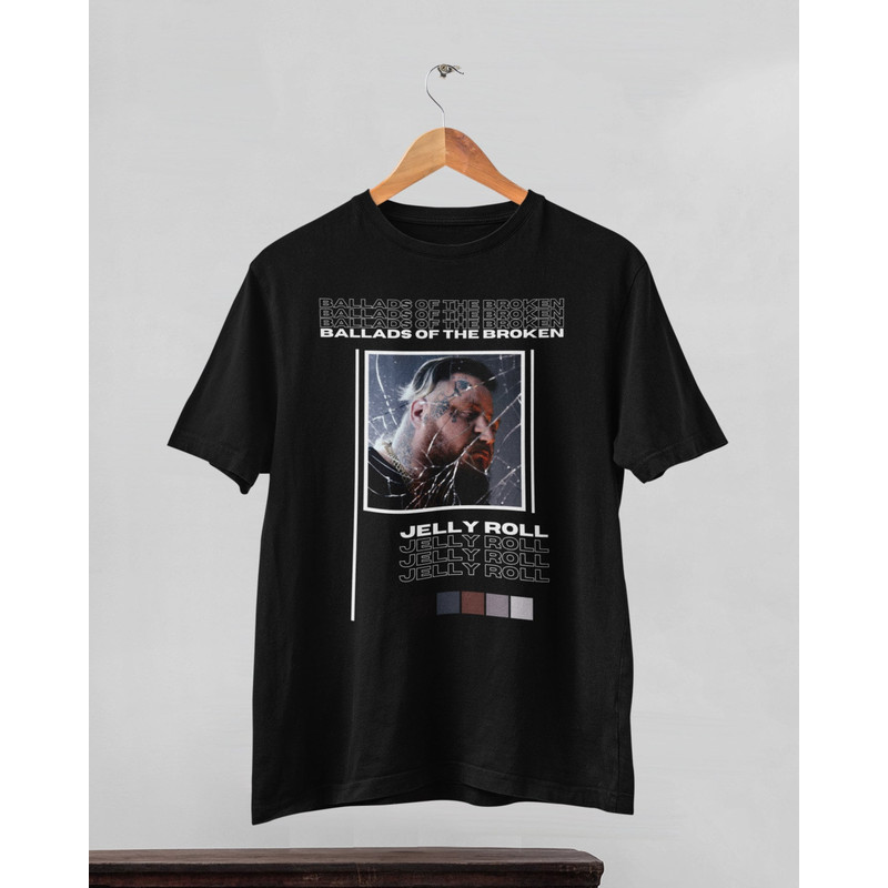 Jelly Roll album cover shirt, jelly roll ballads of the broken album cover shirt, jelly roll shirt, ballads of the broken shirt, jelly roll - 2.jpg