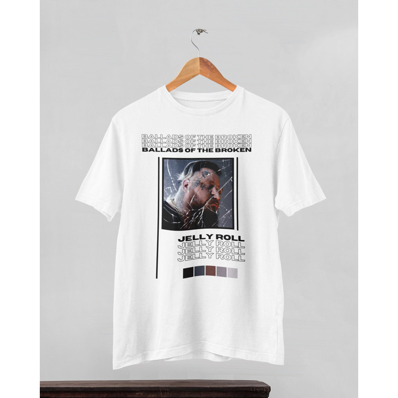 Jelly Roll album cover shirt, jelly roll ballads of the broken album cover shirt, jelly roll shirt, ballads of the broken shirt, jelly roll - 3.jpg