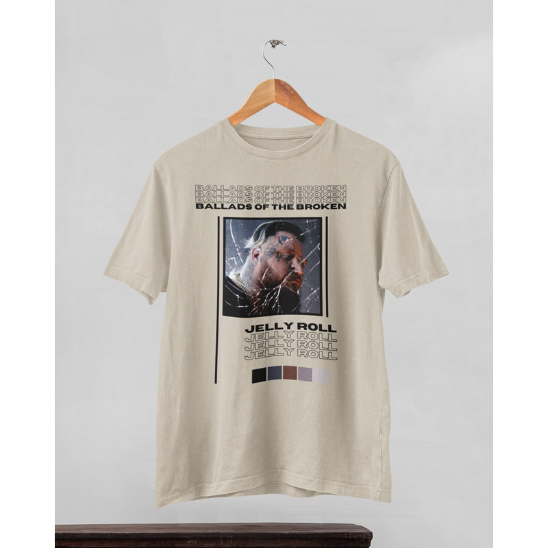 Jelly Roll album cover shirt, jelly roll ballads of the broken album cover shirt, jelly roll shirt, ballads of the broken shirt, jelly roll - 5.jpg