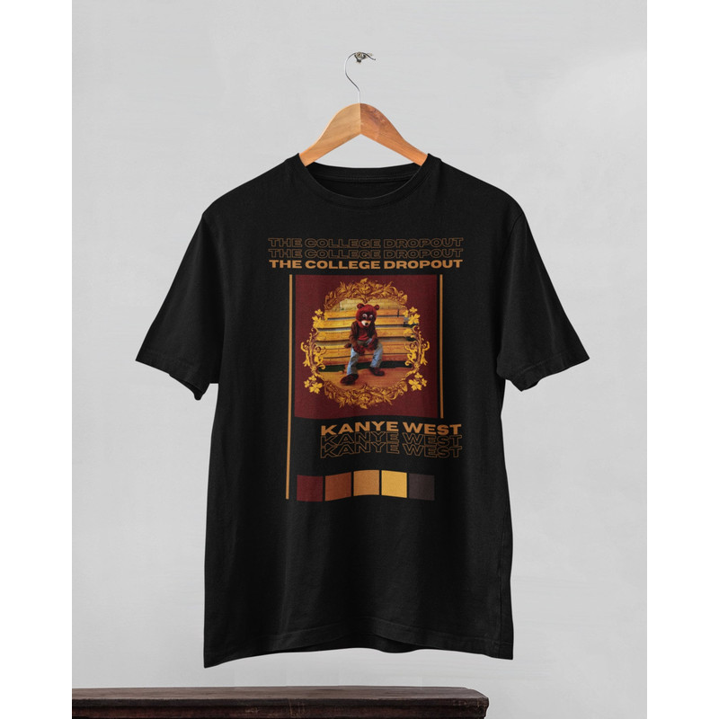 Kanye West shirt, the college dropout shirt, kanye west graphic shirt - 1.jpg