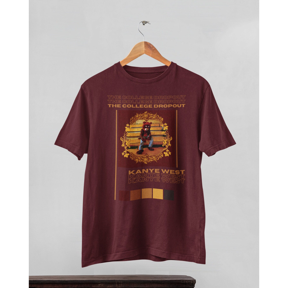 Kanye West shirt, the college dropout shirt, kanye west graphic shirt - 2.jpg