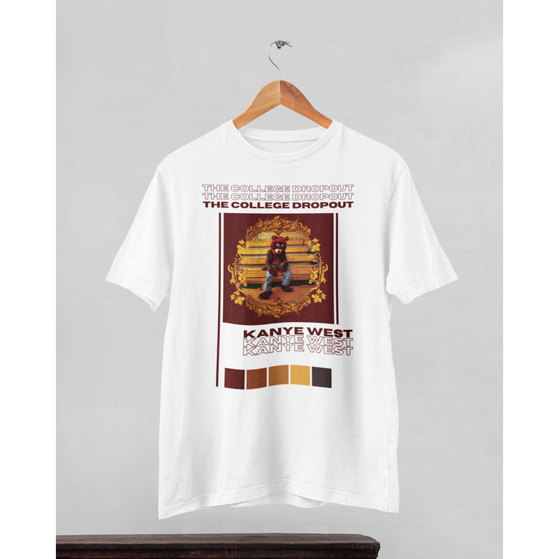 Kanye West shirt, the college dropout shirt, kanye west graphic shirt - 3.jpg