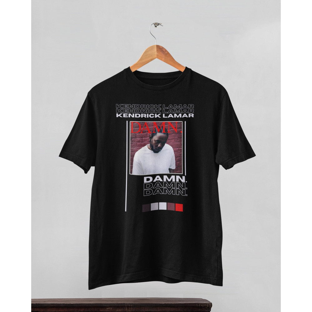 Kendrick lamar album cover shirt, DAMN album cover shirt, kendrick lamar shirt - 1.jpg