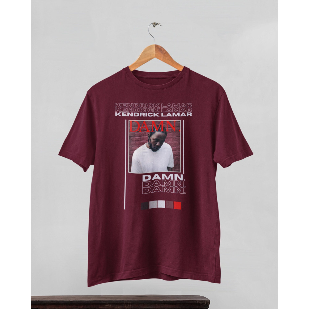 Kendrick lamar album cover shirt, DAMN album cover shirt, kendrick lamar shirt - 2.jpg