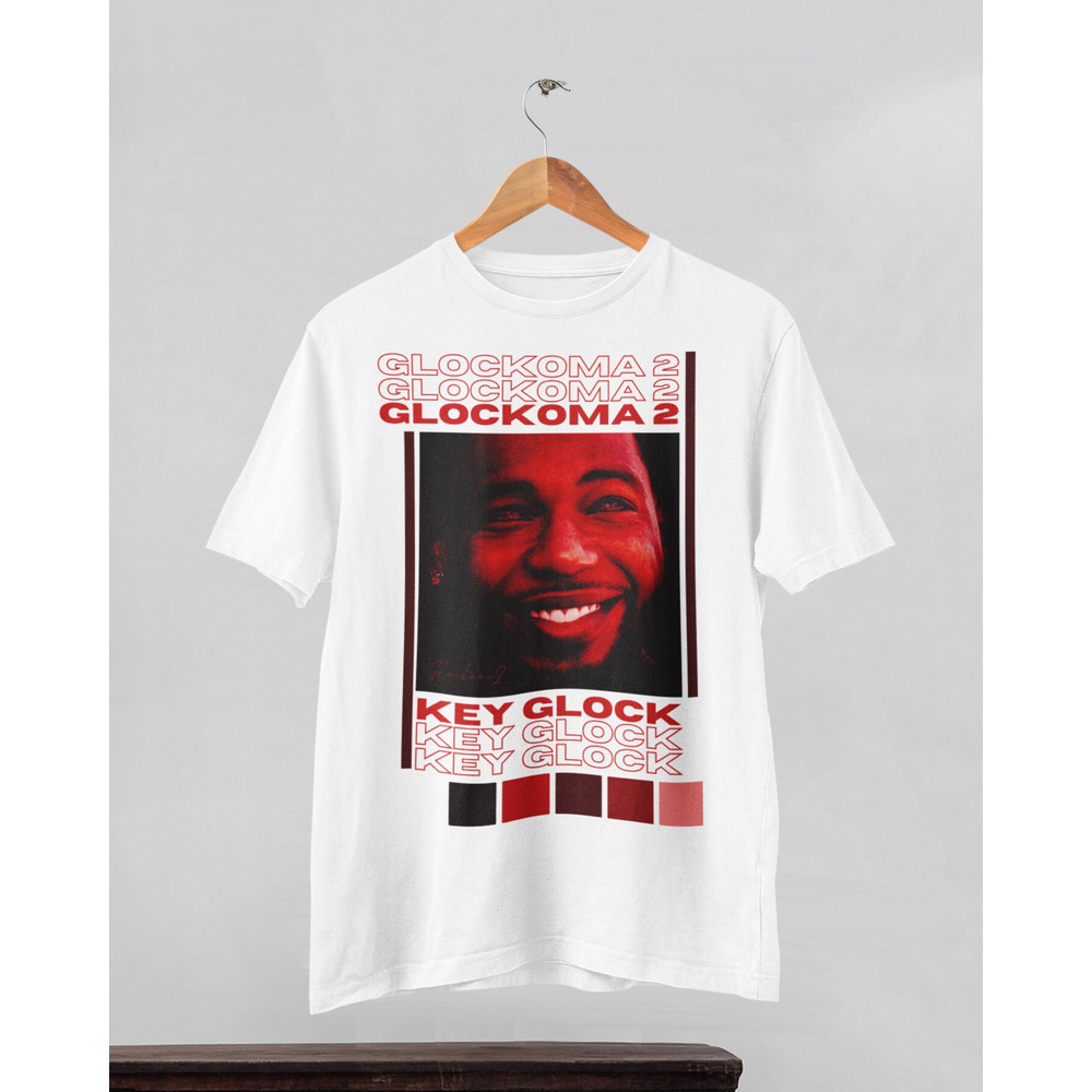 Key Glock vintage shirt, Glockoma 2 graphic shirt, key glock, album cover shirt - 2.jpg