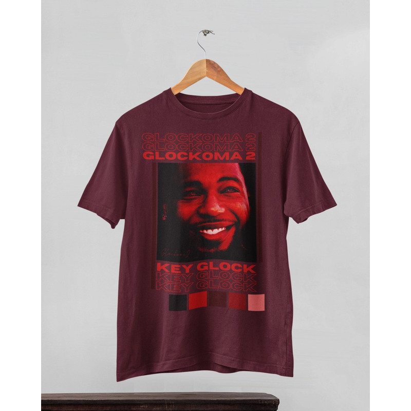 Key Glock vintage shirt, Glockoma 2 graphic shirt, key glock, album cover shirt - 3.jpg