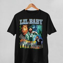 lil baby graphic bootleg tee, lil baby shirt, bootleg shirt, vintage style