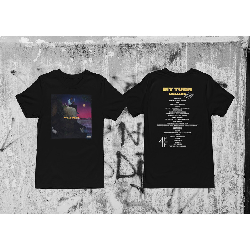 Lil Baby My Turn album cover tee, My Turn album tracklist shirt, Lil Baby graphic tee, graphic tee - 1.jpg