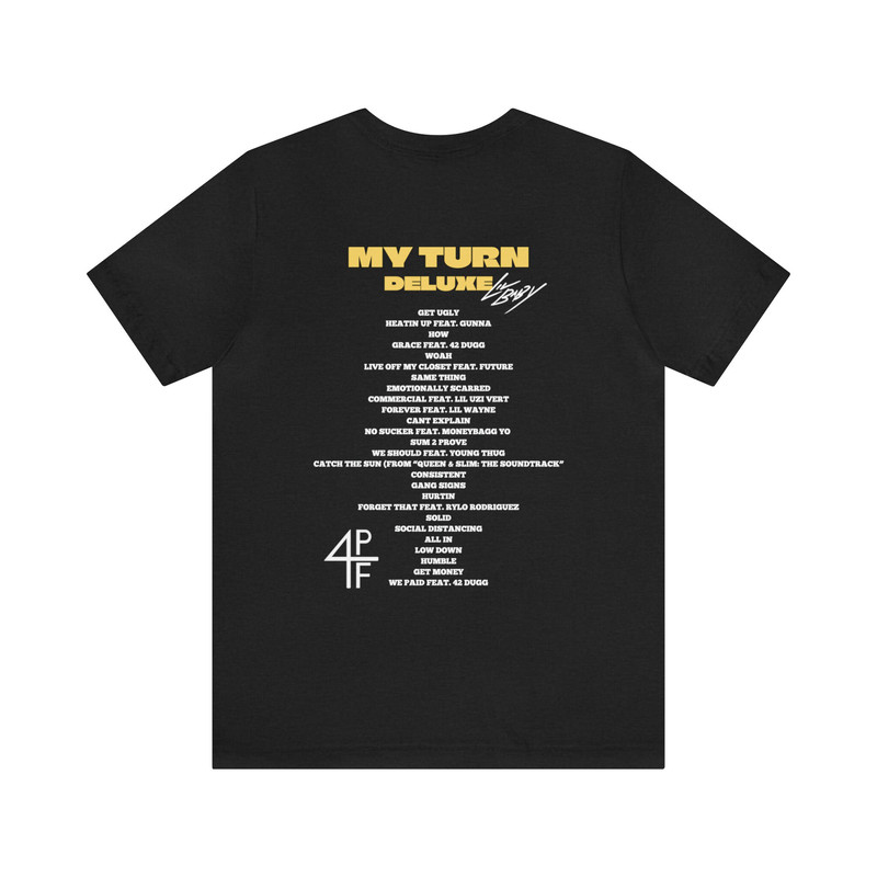 Lil Baby My Turn album cover tee, My Turn album tracklist shirt, Lil Baby graphic tee, graphic tee - 3.jpg