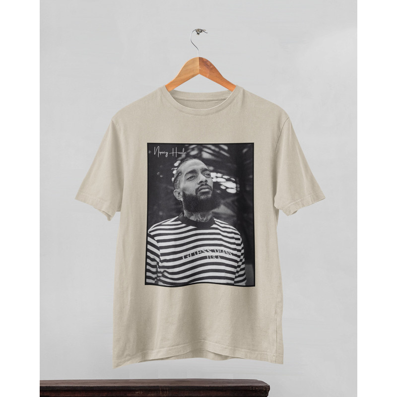 Nipsey Hussle graphic shirt, Nipsey hussle shirt, black and white nipsey hussle shirt, nipsey hussle - 5.jpg