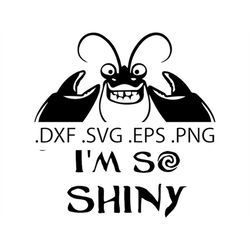tamatoa - i'm so shiny - digital download, instant download, svg, dxf, eps & png files included!