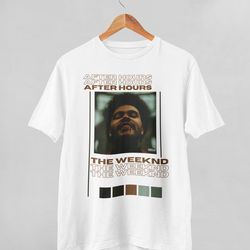 The Weeknd vintage shirt, After Hours album shirt, The Weeknd graphic shirt