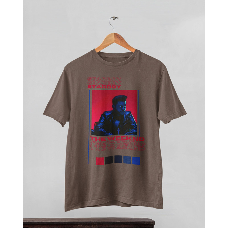 The Weeknd vintage shirt, Starboy album shirt, The Weeknd graphic shirt - 3.jpg