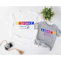 dad and baby matching shirt, sake and bake shirt, father son shirt, fathers day gift, daddy and me outfits, fathers day