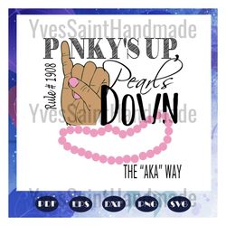 pinkys up peals, aka sorority gift, aka sorority svg, aka svg, aka shirt, aka sorority, alpha kappa alpha svg, alpha kap