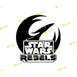 star wars rebels, tv show logo, ezra, hera, kanan, sabine, zeb, ahsoka | svg png | silhouette cricut cutting ready insta