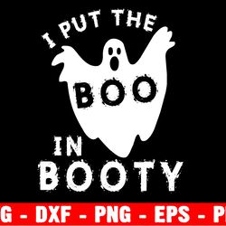i put the boo in booty svg, happy halloween svg, halloween spider svg, halloween gift, svg for cricut