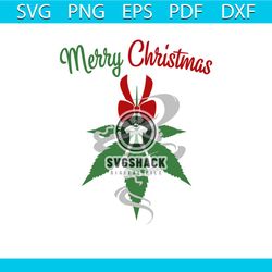 merry christmas weed cannabis svg, cannabis svg, merry christmas svg