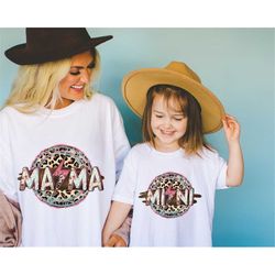 retro mama shirt, mama mini shirt, mama and mini shirts, mini shirt, mama and me shirt, mama and mini shirt,  mama mini