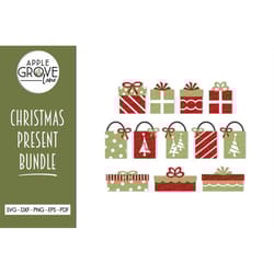 christmas present svg bundle - christmas gift svg - christmas present - christmas gift svg - christmas gift box svg - ch