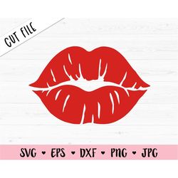 kiss svg lips print cut file lipstick mark female red lips mouth kissy lips love sexy attractive face mask silhouette cr