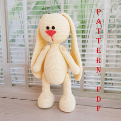 Cute Bunny amigurumi crochet pattern