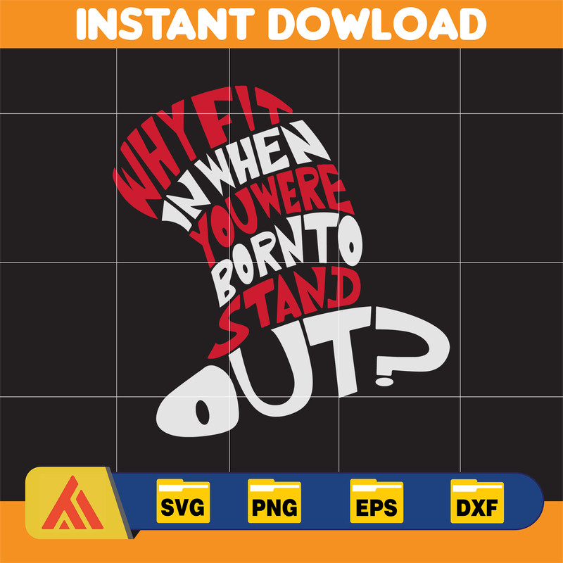 Dr Seuss Svg, Cat In The Hat SVG, Dr Seuss Hat SVG, Green Eggs And Ham Svg, Dr Seuss for Teachers Svg, Cricut, Thing Svg (15).jpg