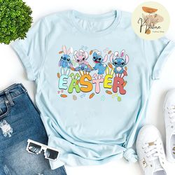 disney easter shirt, stitch easter shirt, disney stitch bunny shirt, disney bunny shirt, disney happy easter, stitch eas