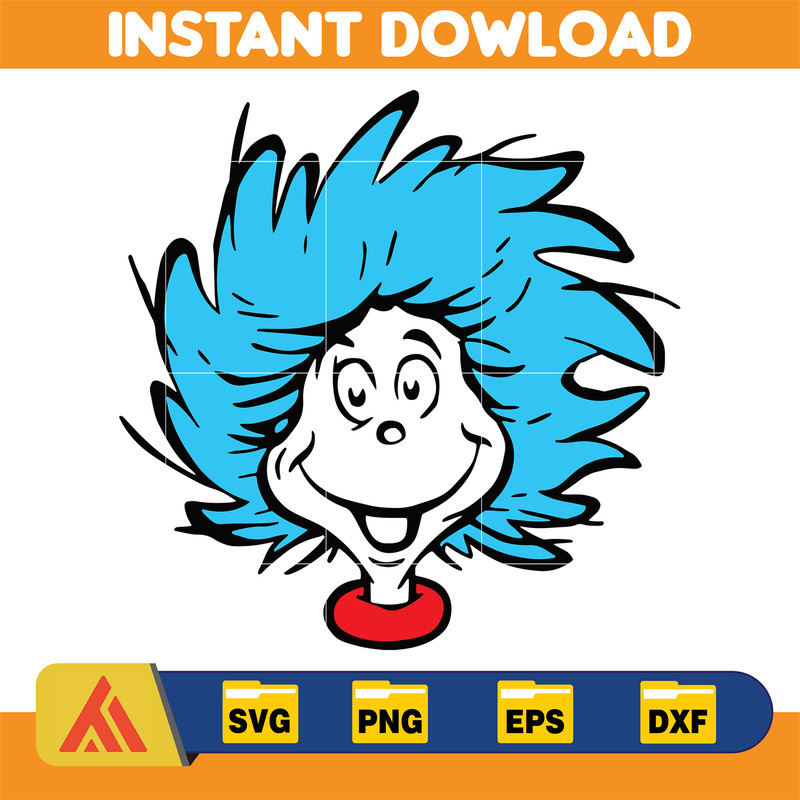 Dr Seuss Svg, Cat In The Hat SVG, Dr Seuss Hat SVG, Green Eggs And Ham Svg, Dr Seuss for Teachers Svg, Cricut, Thing Svg (38).jpg