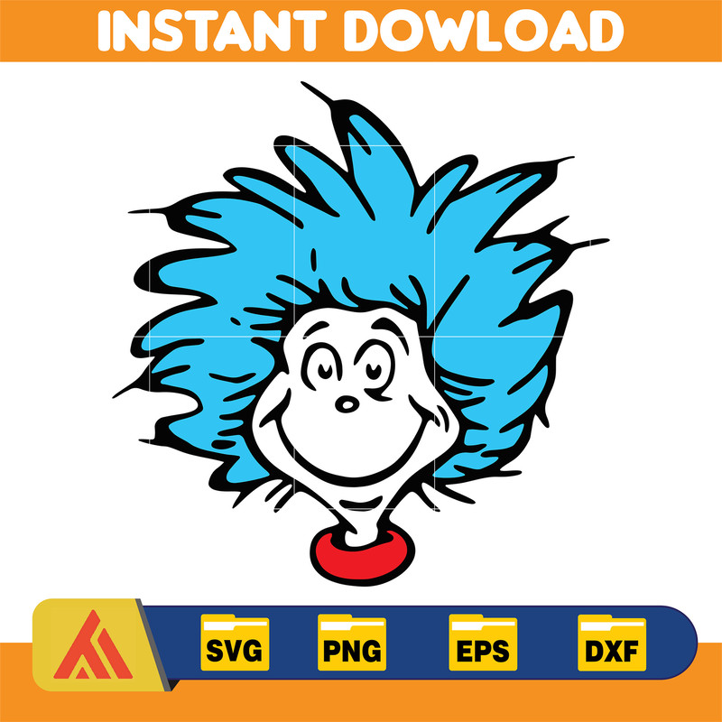 Dr Seuss Svg, Cat In The Hat SVG, Dr Seuss Hat SVG, Green Eggs And Ham Svg, Dr Seuss for Teachers Svg, Cricut, Thing Svg (39).jpg