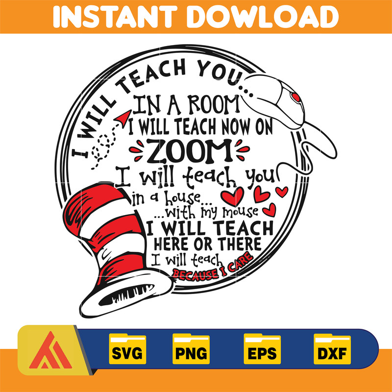 Dr Seuss Svg, Cat In The Hat SVG, Dr Seuss Hat SVG, Green Eggs And Ham Svg, Dr Seuss for Teachers Svg, Cricut, Thing Svg (97).jpg