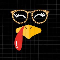 turkey face leopard glasses svg, turkeys thanksgiving svg, tiny turkeys thanksgiving svg, cute turkeys thanksgiving svg