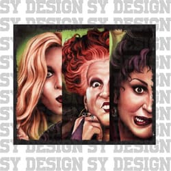 hocus pocus halloween shirt sanderson sisters hocus pocus characters sublimation design fall png clipart file digital do